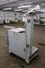 Used Progressive Machine Dual-Spindle Spooler, Model S160CA-RH. Machine is capable of speeds up to 600 feet per minute. Driven by a 1/2 hp, 3/60/230/460 volt, 1725 rpm motor. Has a maximum roll outsi...