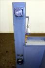 Used Progressive Machine Dual-Spindle Spooler, Model S160CA-RH. Machine is capable of speeds up to 600 feet per minute. Driven by a 1/2 hp, 3/60/230/460 volt, 1725 rpm motor. Has a maximum roll outsi...