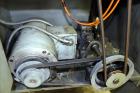 Used Progressive Machine Dual-Spindle Spooler, Model S160CA-RH. Machine is capable of speeds up to 600 feet per minute. Driven by a 1/2 hp, 3/60/230/460 volt, 1725 rpm motor. Has a maximum roll outsi...