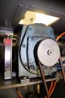 Used Progressive Machine Dual-Spindle Spooler, Model S160CA-RH. Machine is capable of speeds up to 600 feet per minute. Driven by a 1/2 hp, 3/60/230/460 volt, 1725 rpm motor. Has a maximum roll outsi...