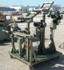 Used Rapid-Air Reel Winder System consisting of: (3) Rapid-Air winders, model RH46-A, serial numbers 72370-72371-72215. Approximate 22’’ wide capacity. (3) 1/2 hp, 3/60/220/440 volt, 1275 rpm motors....