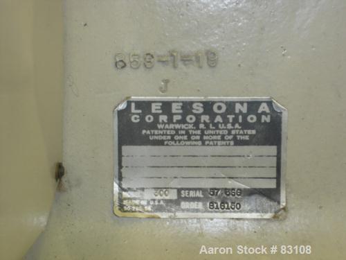 USED: Nylon/wire spinning line consisting of (1) 1" single screw extruder, 30:1 L/D ratio. Electrically heated, air cooled 7 zone barrel. Water cooled feed throat with hopper. Driven by a 5 hp, 3/60/...