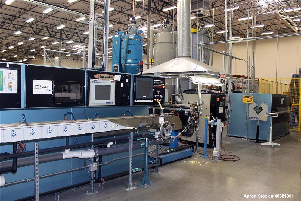 Used Davis-Standard Engineered Extrusion Line.