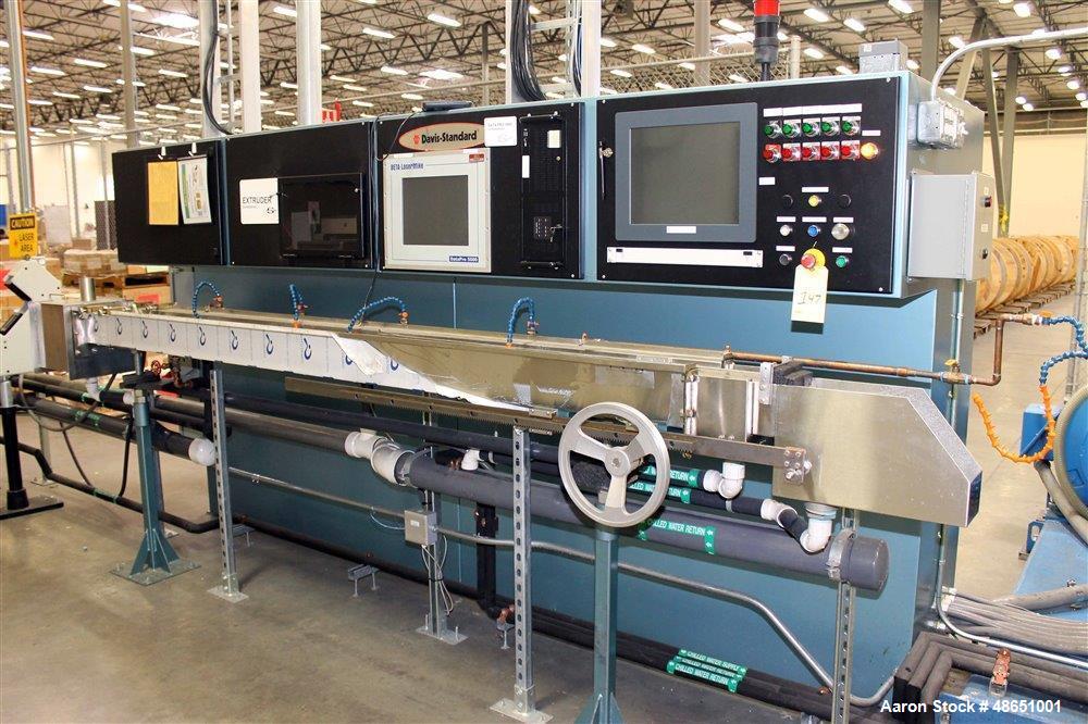 Used- Davis-Standard Engineered Extrusion Line.