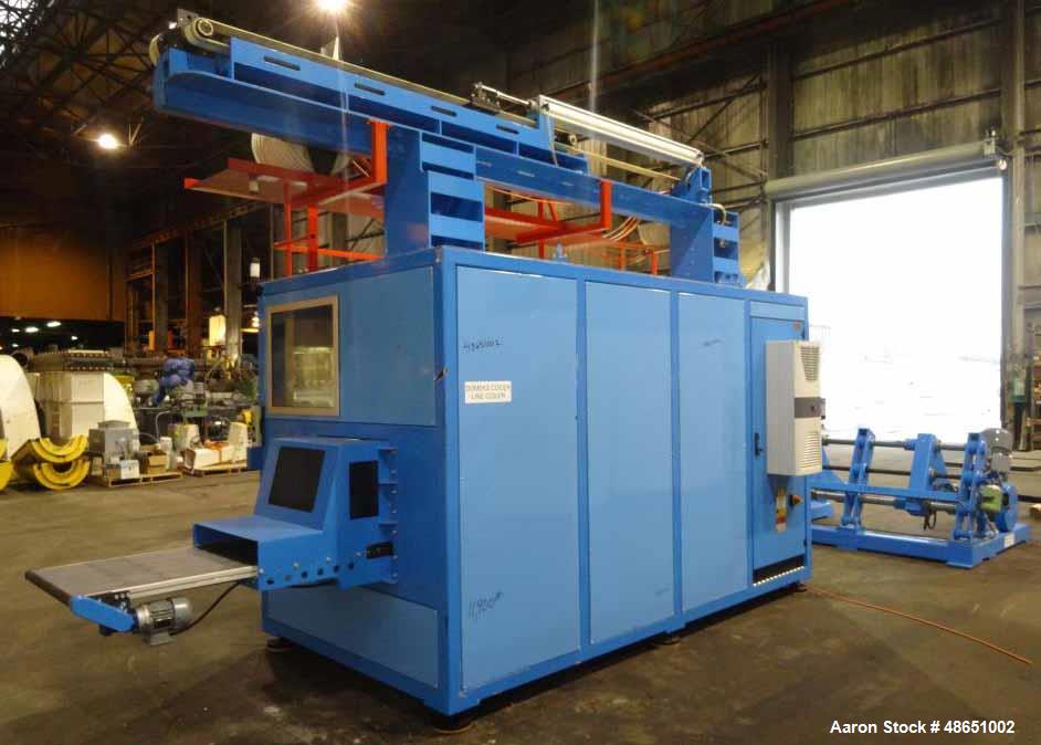 Used- CNC Wire Coiling Cut-Off and Wrapping Line.