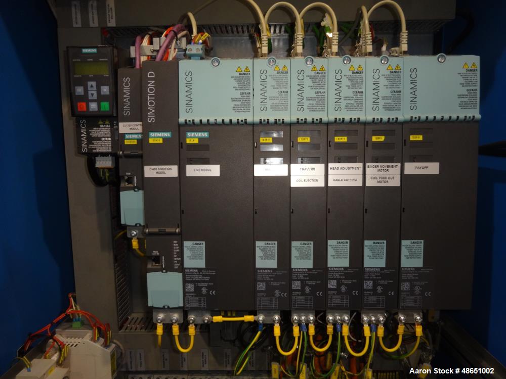 Used CNC Wire Coiling Cut-Off and Wrapping Line.