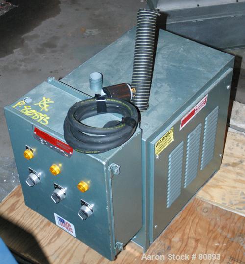 USED:Davis Standard approx 6000 m/min fiber/melt spinning line consisting of: (1) Davis Standard 1-1/4" single screw extruder, 30:1 L/D ratio. Electrically heated, air cooled 4 zone barrel. Water coo...