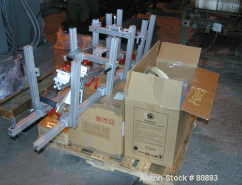 USED:Davis Standard approx 6000 m/min fiber/melt spinning line consisting of: (1) Davis Standard 1-1/4" single screw extruder, 30:1 L/D ratio. Electrically heated, air cooled 4 zone barrel. Water coo...