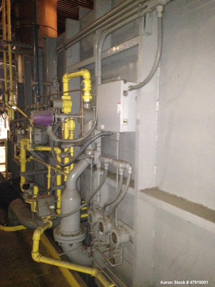 Used Anguil Regenerative Thermal Oxidizer (RTO), Model 200. Design flow 20,000 SCFM. Normal operating flow 20,000 SCFM. Process air inlet temp. 200 degrees F. VOC loading 9.7 lbm/hr. 98% destruction ...