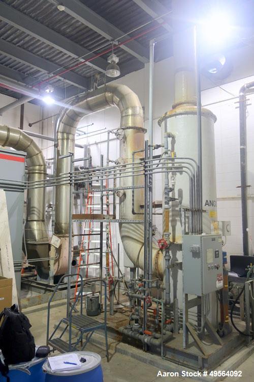 Used Anguil Environmental Systems Catalytic Oxidizer With Gas Scrubber, Model 2