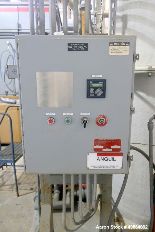 Used- Anguil Environmental Systems Catalytic Oxidizer With Gas Scrubber, Model 2