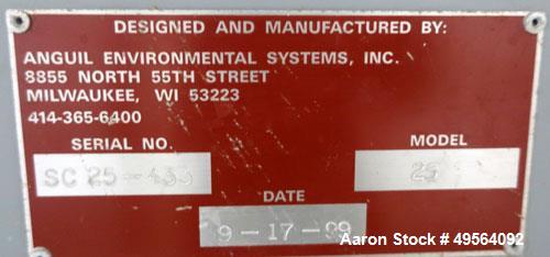 Used Anguil Environmental Systems Catalytic Oxidizer With Gas Scrubber, Model 2