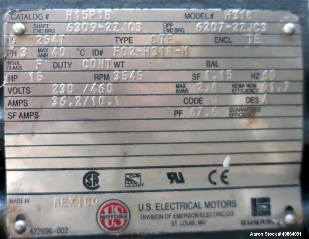 Used Anguil Environmental Systems Regenerative Thermal Oxidizer (RTO) and Acid