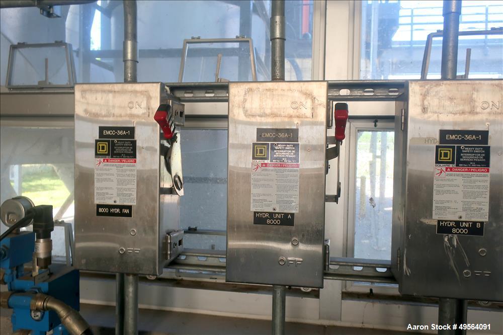 Used Anguil Environmental Systems Regenerative Thermal Oxidizer (RTO) and Acid