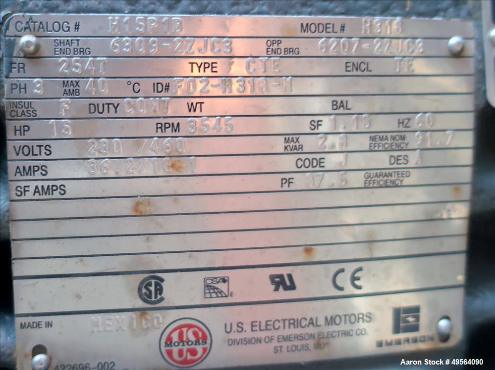 Used Anguil Environmental Systems Regenerative Thermal Oxidizer (RTO) and Acid