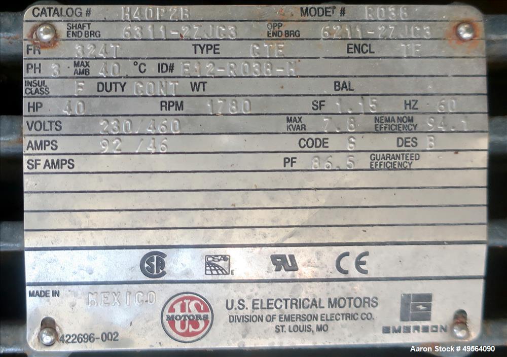 Used Anguil Environmental Systems Regenerative Thermal Oxidizer (RTO) and Acid