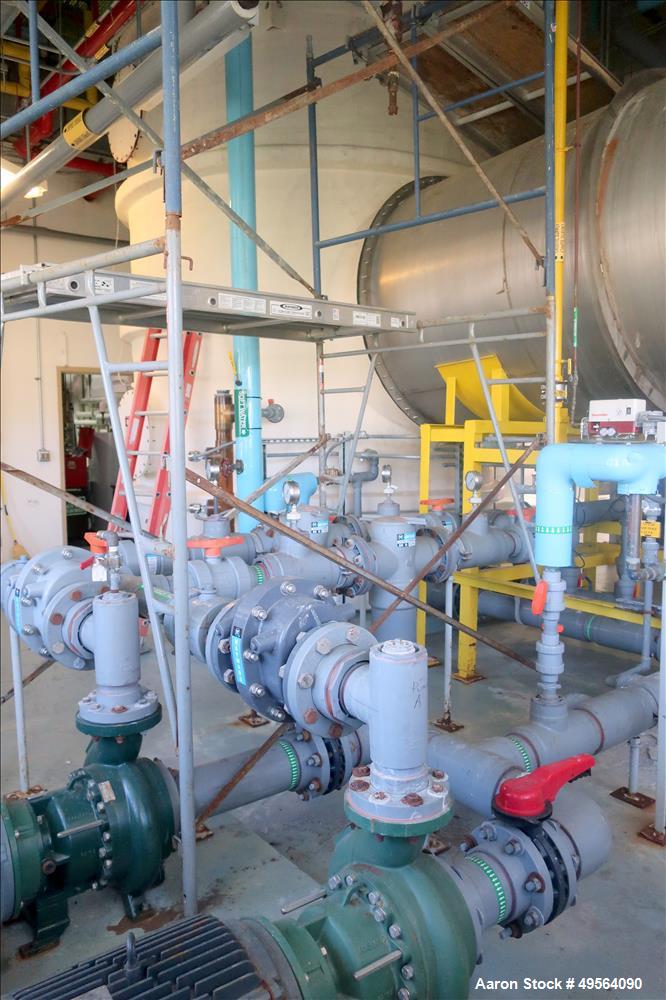 Used Anguil Environmental Systems Regenerative Thermal Oxidizer (RTO) and Acid