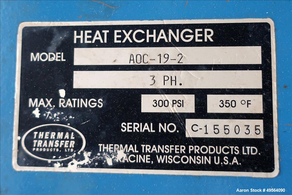 Used Anguil Environmental Systems Regenerative Thermal Oxidizer (RTO) and Acid