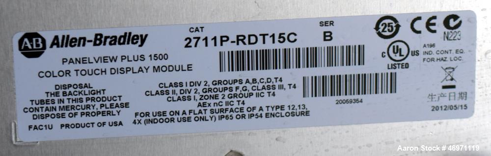 Used Intellishare Environmental Thermal Oxidizer