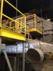 Used Anguil Regenerative Thermal Oxidizer (RTO), Model 200. Design flow 20,000 SCFM. Normal operating flow 20,000 SCFM. Process air inlet temp. 200 degrees F. VOC loading 9.7 lbm/hr. 98% destruction ...