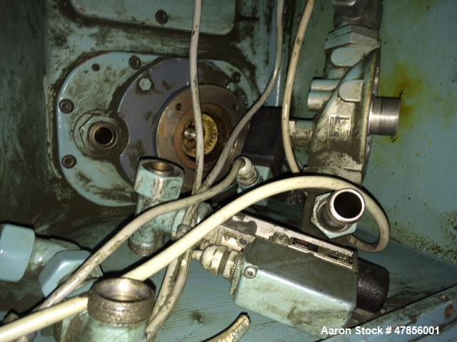Used Dorst 55-Ton Powdered Metal Press, Model TPA50/2, Type IPA50/2. 480 Volt. Missing main pump and missing main cylinder. Controls do not function. Serial#108.585/1, built 1985.