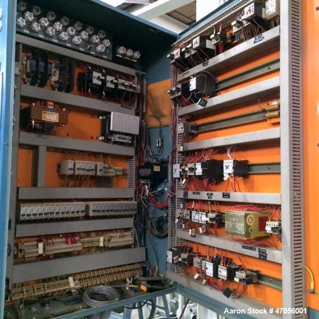 Used Dorst 55-Ton Powdered Metal Press, Model TPA50/2, Type IPA50/2. 480 Volt. Missing main pump and missing main cylinder. Controls do not function. Serial#108.585/1, built 1985.