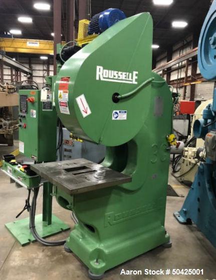 Used Rousselle Press, Model 36-F, 25 Ton.