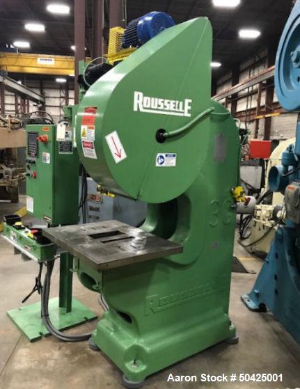 Used- Rousselle Press, Model 36-F, 25 Ton.