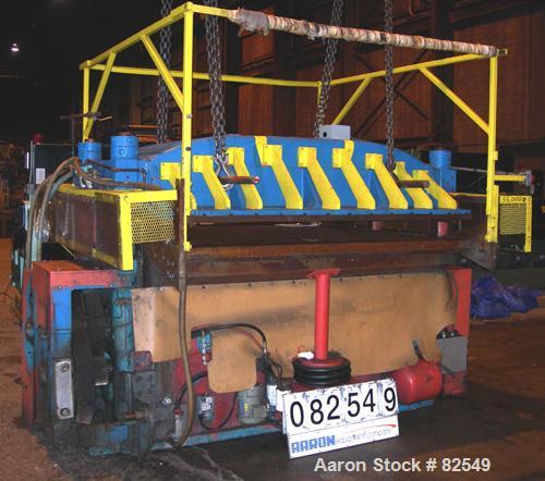 Used Bruno Machinery Roll Feed Die Cutting Press, Model RS7