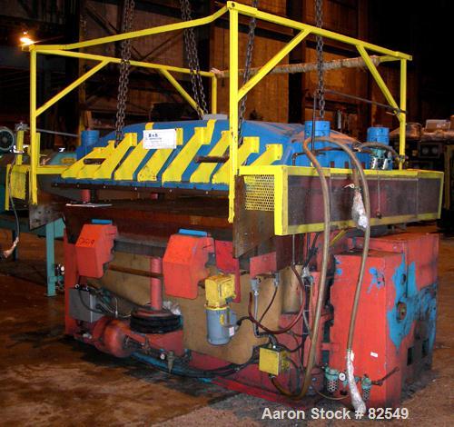 Used Bruno Machinery Roll Feed Die Cutting Press, Model RS7