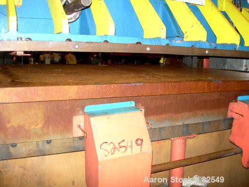 Used Bruno Machinery Roll Feed Die Cutting Press, Model RS7