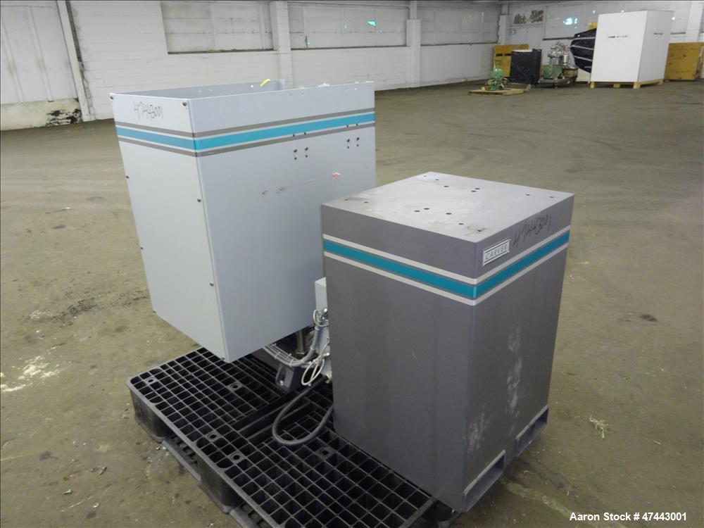 Used Carver Heated Four Post Manual Hydraulic Press, Model 12-12H (4122), 12 To