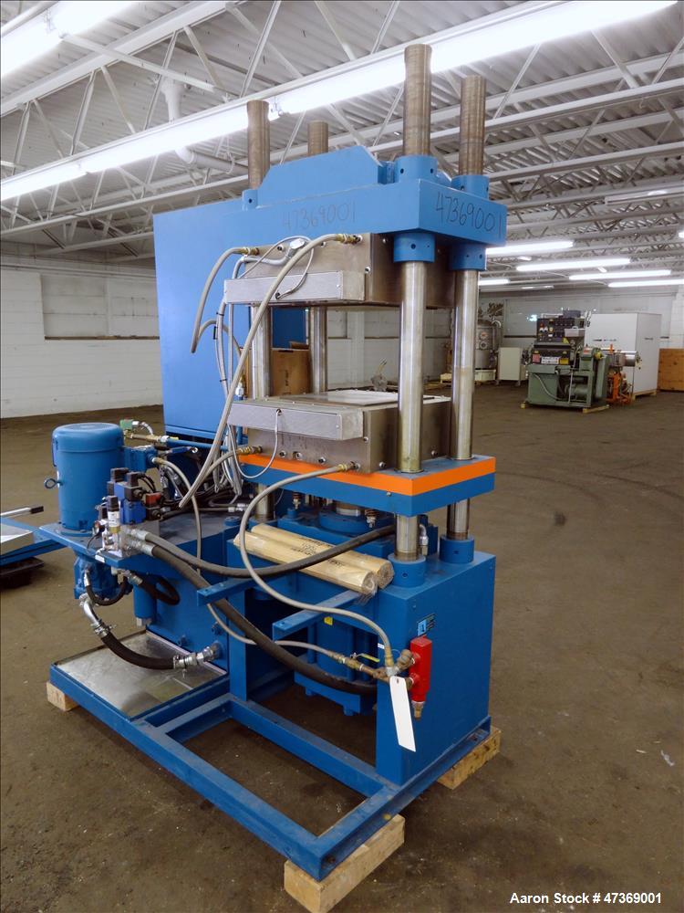 Used Carver Monarch Series Hydraulic Compression Press, Model CMV100H-15-LX, 10