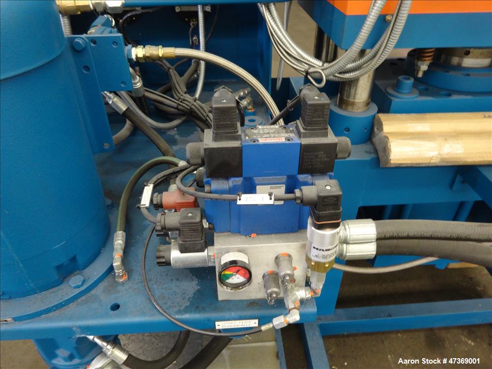 Used Carver Monarch Series Hydraulic Compression Press, Model CMV100H-15-LX, 10