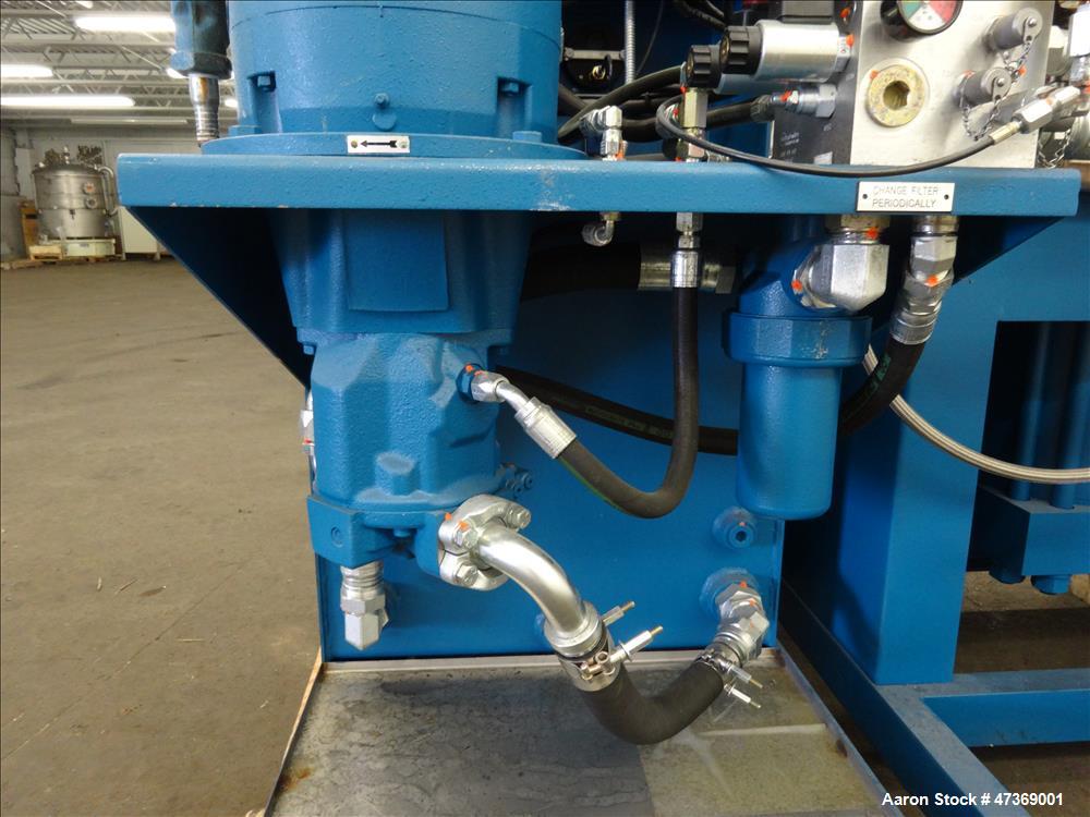 Used Carver Monarch Series Hydraulic Compression Press, Model CMV100H-15-LX, 10