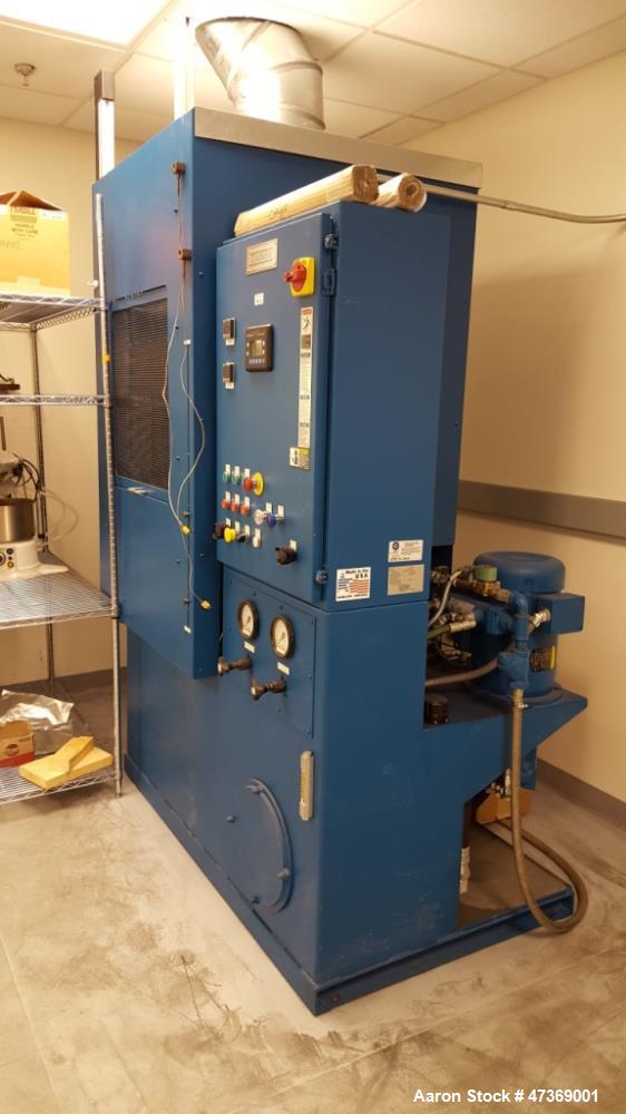 Used Carver Monarch Series Hydraulic Compression Press, Model CMV100H-15-LX, 10