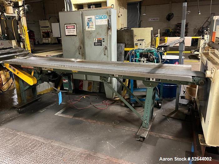 Used CLEARING (USI) "S2-300-72-48" STRAIGHT SIDE DOUBLE-CRANK 300 TON PRESS w/LITTELL SERVO-FEED SYSTEM. ManufacturerClearing (USI), Model S2-300-72-48, Serial# 51-1191. Tonnage Capacity 300 TON. Str...
