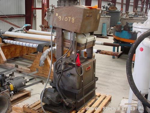 Used Dake Hydraulic Lab Press, Model 44-479. Electrically heated platen, 2 hp hydraulic drive, 8000 watts, 3/60 operation..