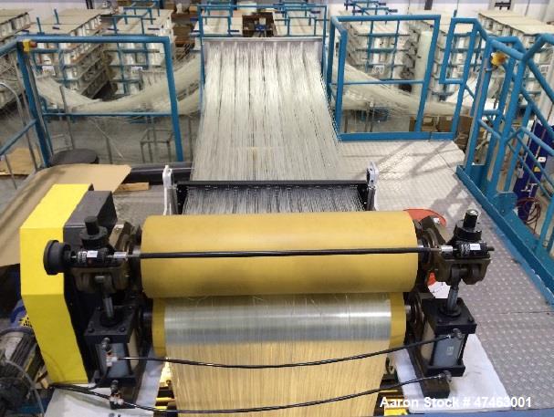 Used Held Technologies Isobaric Double Steel Belted Press. Belt width: 1.04 meters. Inside seal width: 0.91 meters. Gap range: 0.1 mm to 50 mm. Isobaric pressure up to 40 bar (580 psi). 5 temperature...