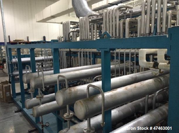 Used Held Technologies Isobaric Double Steel Belted Press. Belt width: 1.04 meters. Inside seal width: 0.91 meters. Gap range: 0.1 mm to 50 mm. Isobaric pressure up to 40 bar (580 psi). 5 temperature...