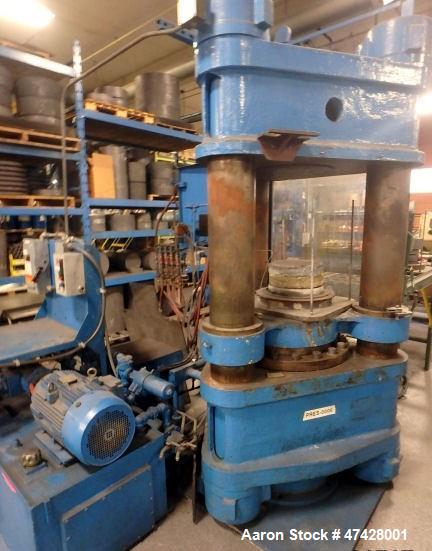 Used Elmes 1000 Ton Floor Standing Upstroke Type Hydraulic Hobbing Press