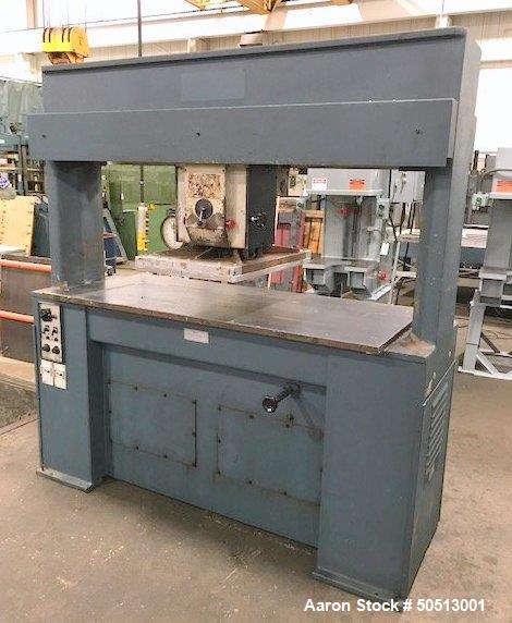 Used- Hudson Machinery 25 Ton Travel Head Die Cutting Press