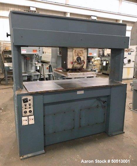 Used Hudson Machinery 25 Ton Travel Head Die Cutting Press