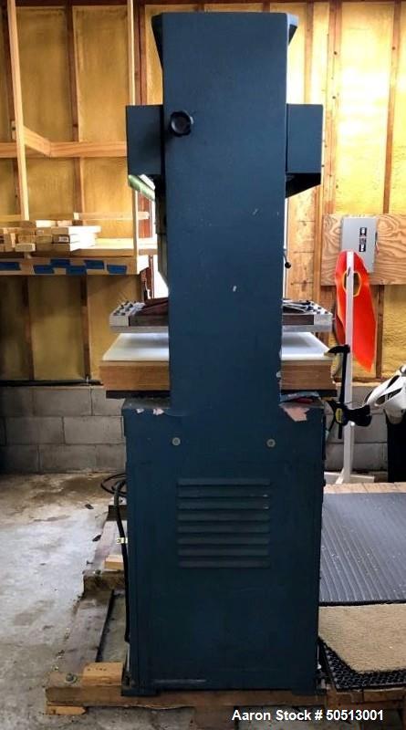 Used Hudson Machinery 25 Ton Travel Head Die Cutting Press
