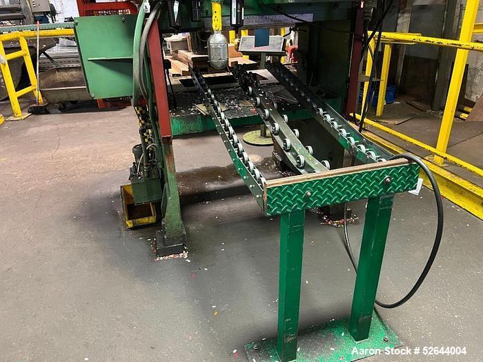 Used Federal 2-Point Open back Gap-Frame 45 Ton Press, Serial# 2-45-106, Model 2-45-48-21. Equipped with: Air Clutch & Brake, Light Curtains, Feed Conveyor. CATALOG SPECIFICATIONS: Tonnage Capacity 4...