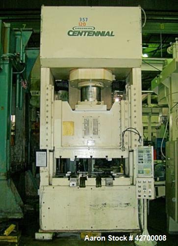 Used- 400 Ton Greenerd H Press, Model IICTG-400