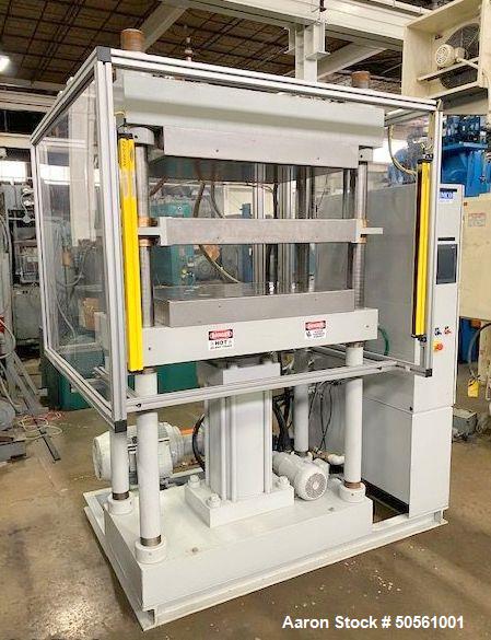 Used Grimco 100 Ton Molding & Laminating Hydraulic Press.
