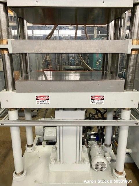 Used Grimco 100 Ton Molding & Laminating Hydraulic Press.