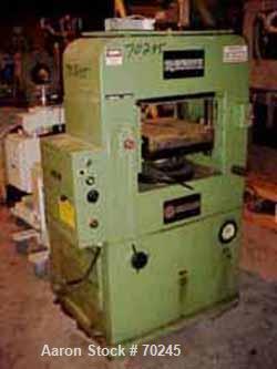 Used Sandt Hydraulik/Hoffman Brothers Up-Acting Hydraulic Press, Approximately 150 Ton, Model P-150. Platen size 14-1/2" front to back x 15" left to right, single ram, approximate 8" daylight, 60 hz/...