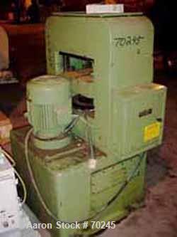 Used Sandt Hydraulik/Hoffman Brothers Up-Acting Hydraulic Press, Approximately 150 Ton, Model P-150. Platen size 14-1/2" front to back x 15" left to right, single ram, approximate 8" daylight, 60 hz/...